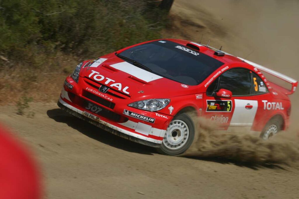 Marcus Grönholm, Peugeot 307 WRC, Rally di Cipro 2004