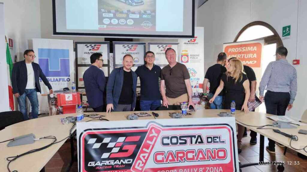 Un momento della presentazione della gara pugliese
