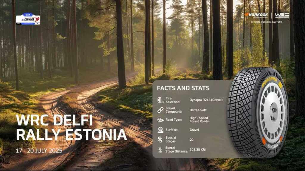 WRC - Tutto pronto per il Delfi Rally Estonia, tra salti e curve veloci 3 hankook