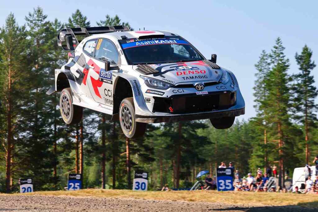 Diretta WRC - Rally di Finlandia 2025 2 Katsuta in azione
