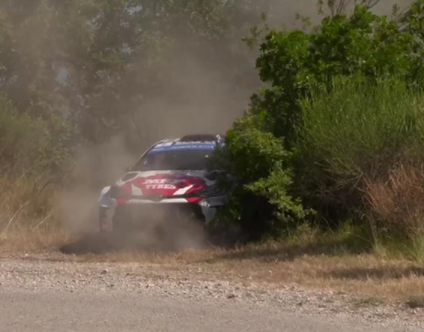 Diretta ERC - Rally di Roma Capitale 2025 6 korhola fuoripista