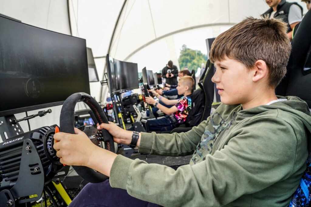 C'è tanto WRC al Goodwood Festival of Speed 2025 2 simulatori al goodwood festival 2024