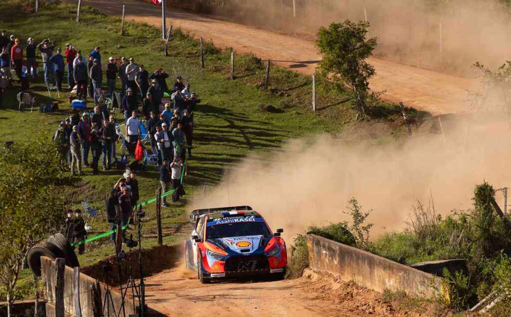 Diretta WRC - Rally del Paraguay 2025 4 Fourmaux in azione in Paraguay