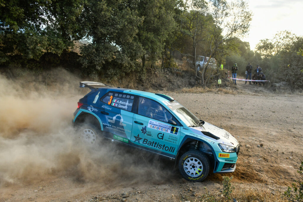 Diretta CIRT - Rally dei Nuraghi e del Vermentino 2 battistolli
