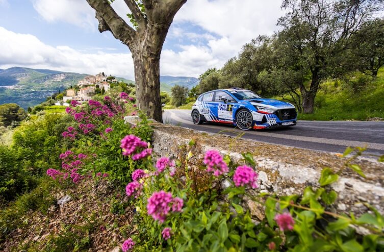 Hyundai i20 N Rally2 2 auto rallye d’antibes cote d’azur 2025