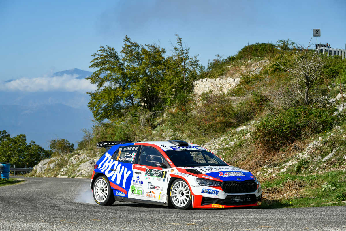 Diretta CIAR - Rally Lazio Cassino 2025 4 daprà guglielmetti, actualfoto