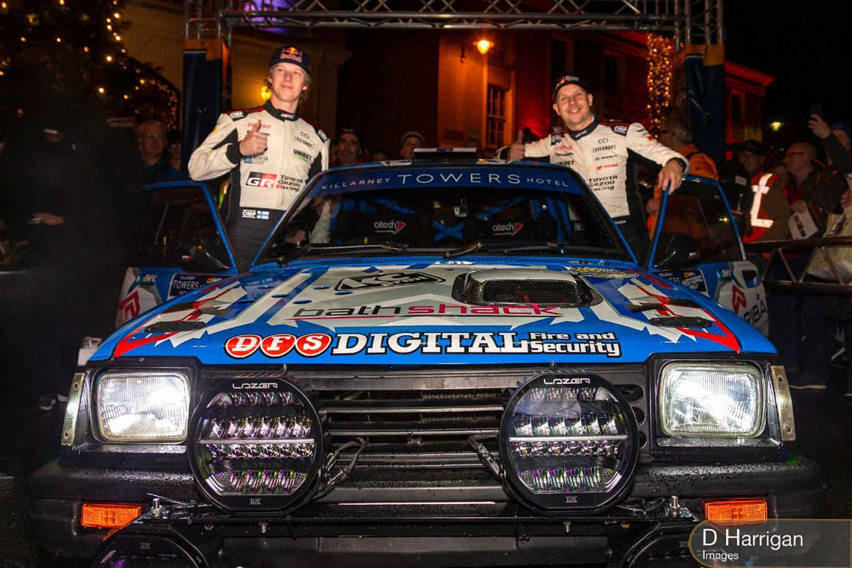 A Rallylegend 2025 c'è Kalle Rovanperä con la Toyota Starlet 2 kalle rovanpera su toyota starlet kp, foto d harrigan