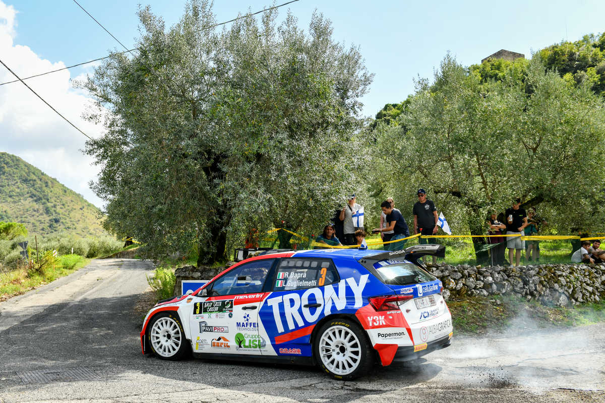Diretta CIAR - Rally Lazio Cassino 2025 10 roberto daprà, foto actualfoto