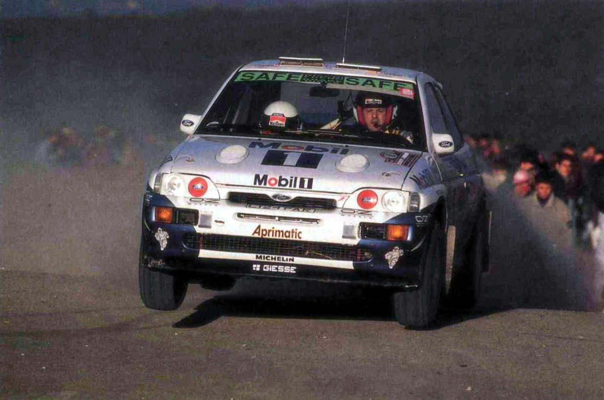 rallye sanremo 1994 biasion, siviero ford escort rs cosworth