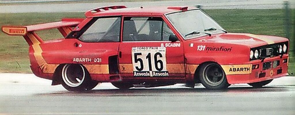 Fiat Abarth 031 Giro automobilistico dItalia 1975