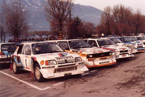 Il miracolo del Rallye Monte-Carlo 1986 2 Parco assistenza Monte Carlo 1986