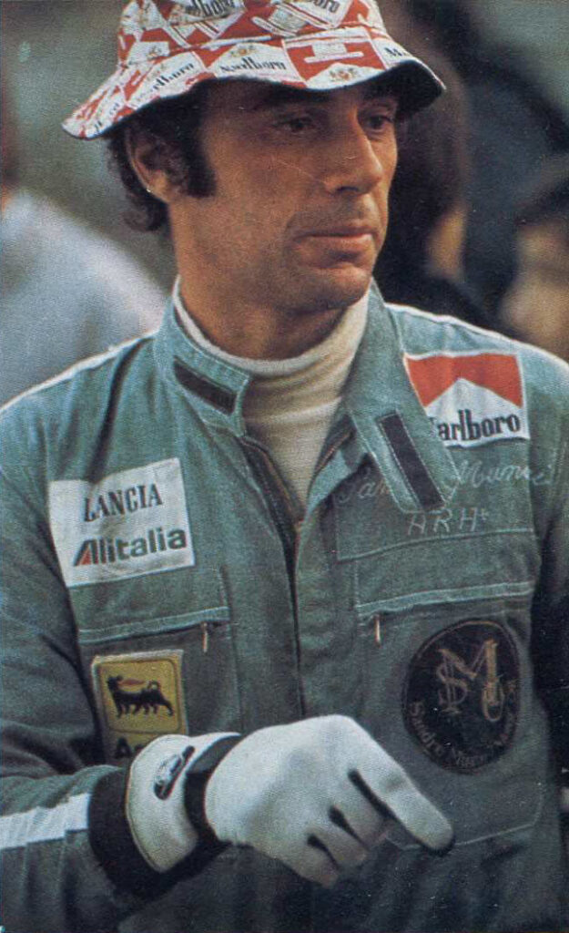 Hall of Fame WRC Driver 17 Sandro Munari Lancia Alitalia 1975 Rallye Sanremo