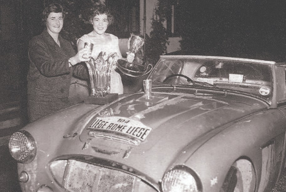 Pat Moss-Carlsson, molto più della sorella di Stirling 2 pat moss erick carlsson austin healey 3000