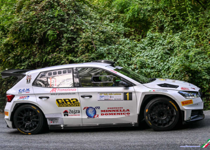 Meteco Corse: Varetto-Bianco calano il tris al 42° Rally della Lanterna 1 Varetto Bianco Lanterna 2026 foto Magnano