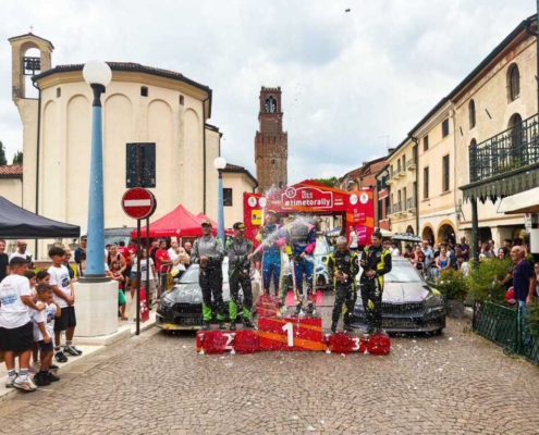 CRZ5 - #timetorally, Signor e Michi dominano a Noale 8 podio finale del timetorally Citta di Noale 2026