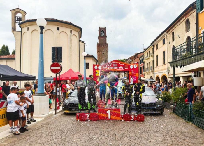 CRZ5 - #timetorally, Signor e Michi dominano a Noale 1 podio finale del timetorally Citta di Noale 2026