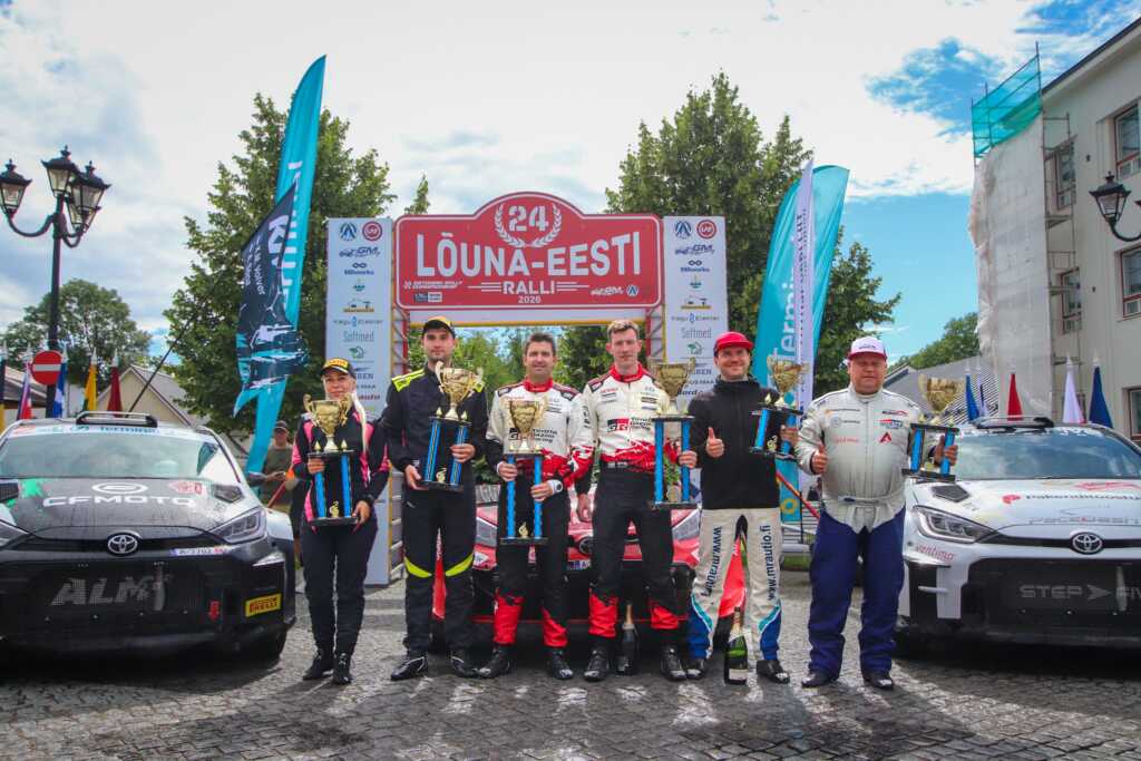 Evans, test perfetto al Lõuna-Eesti Ralli 1 podium