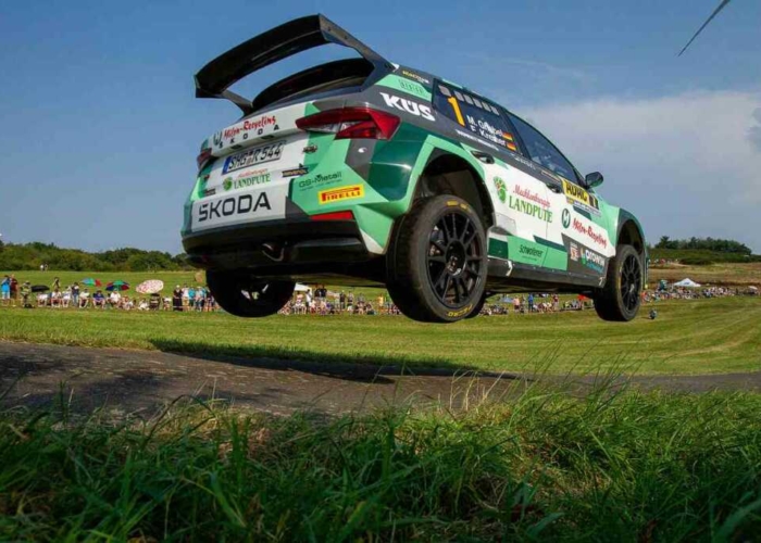 La siccità ferma il Rally Saarland-Pfalz in Germania 1 Marijan Griebel, vincitore dell'edizione 2025 della gara tedesca