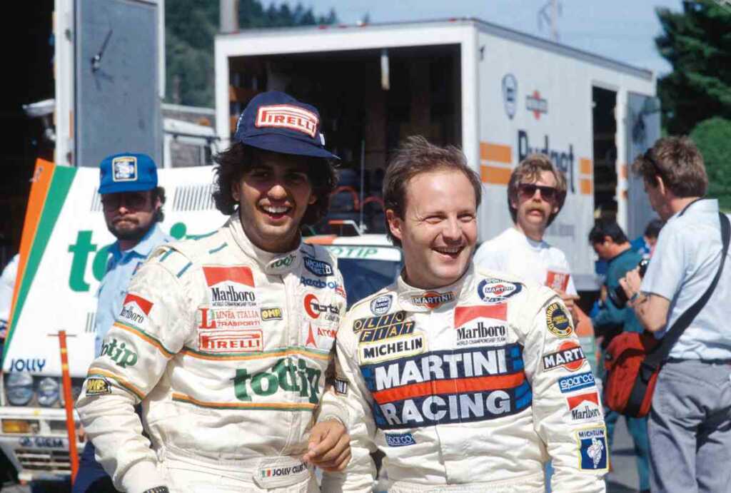 Il mondo dei rally saluta Alex Fiorio 2 Biasion e Alex Fiorio Ph4