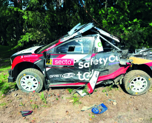 VIDEO - Spettacolare incidente di Martin Sesks in Finlandia 9 Sesks 1