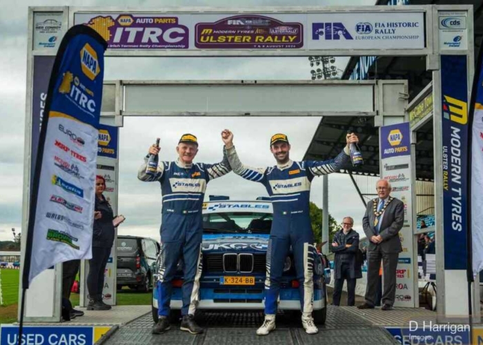 EHRC - Eamonn Kelly vince l'Ulster Rally 1 Ulster 2026