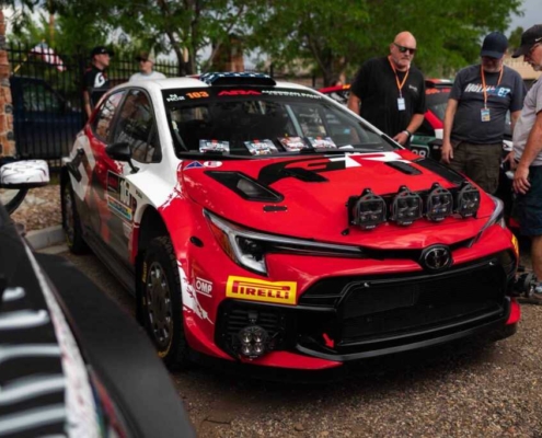ARA - Ott Tänak prova la Corolla 1 toyota gr corolla rc2