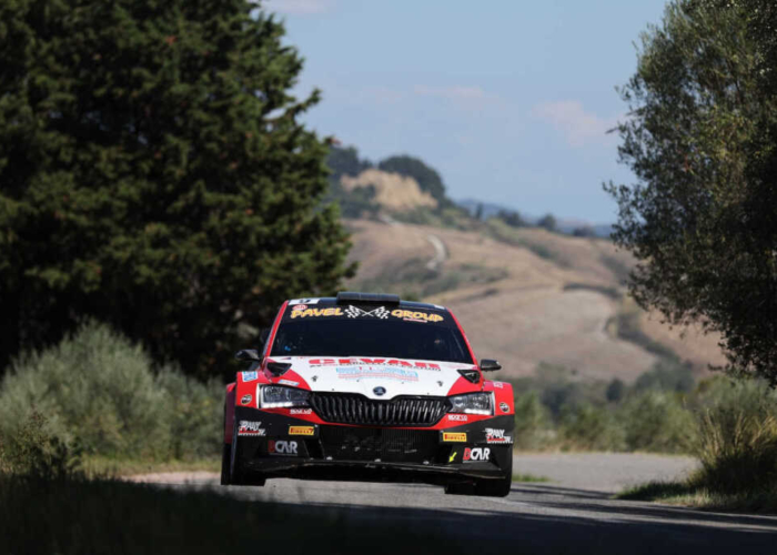 CRZ7 - Casciana Terme, elenco iscritti da record 1 Lorenzo Sardelli Rally Casciana Terme 2025 foto Amicorally